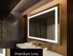 Badeværelsesspejle med LED lys til væg L15 #3