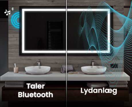 Badeværelsesspejle med LED lys til væg L15 #5