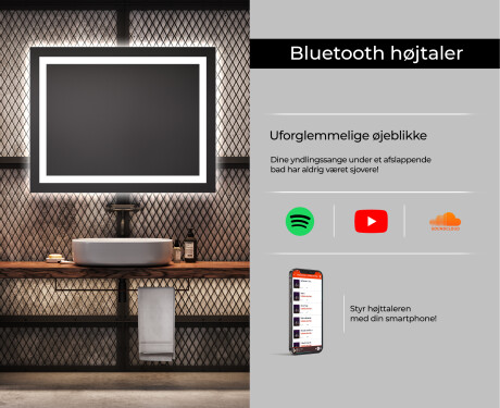 Badeværelsesspejle med LED lys til væg L15 #6