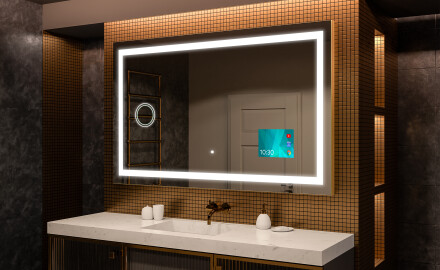 Badeværelsesspejle med LED lys til væg L15