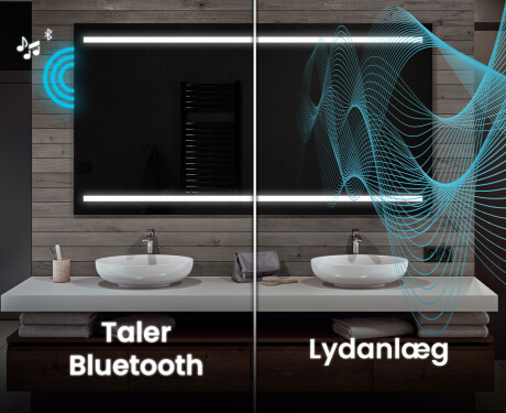 Badeværelsesspejl med lys L23 #5