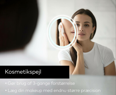 Badeværelsesspejl med lys L23 #8