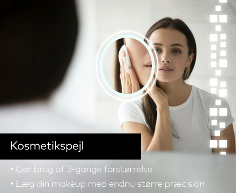 Badeværelsesspejle med LED lys til væg L38 #8