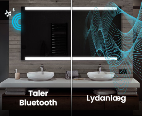 Badeværelsesspejl med lys L47 #5