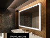 Badeværelsesspejle med LED lys til væg L57 #3