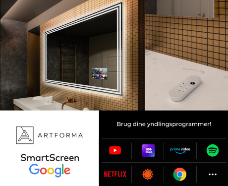 Badeværelsesspejle med LED lys til væg L57 #4