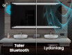 Spejl med lys til badeværelse L75 #5