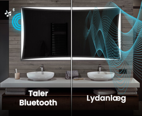 Badeværelsesspejle med LED lys til væg L77 #5