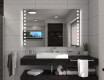 Badeværelsesspejle med LED lys til væg L06 #5