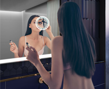 Spejl med lys til badeværelse - SlimLine L47 #4