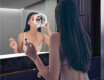 Spejl med lys til badeværelse - SlimLine L78 #4