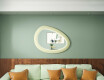 Asymmetrisk LED-spejl med MDF-ramme L310 #2