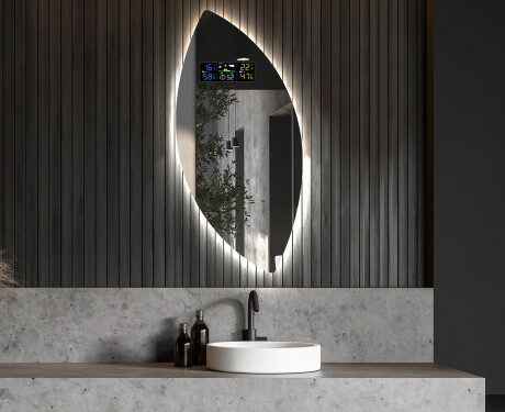 Dekorations LED spejl til væg L221 #6
