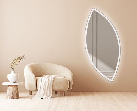 Dekorations LED spejl til væg L222 #4