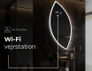 LED Badeværelses spejl med uregelmæssig form L222 #6