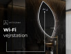 LED Badeværelses spejl med uregelmæssig form L223 #6