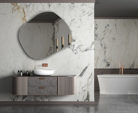 Uregelmæssige spejl til væg L209 #5