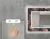 Dekorative LED spejl stort til stuen - Jungle #5