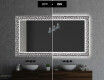 Dekorations spejl badeværelse med LED - Triangless #7