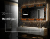 Dekorations spejl med LED - Mosaic Dreams #6
