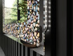 Dekorations spejl med LED - Natural Stones #3