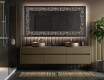 Dekorations spejl med LED - Natural Stones #5