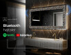 Dekorations spejl med LED - Natural Stones #7