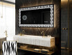 Dekorations spejl med LED - Vintage Vibes