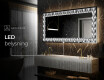 Dekorations spejl med LED - Vintage Vibes #9