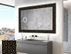 Dekorations spejl med LED - Nordic Charm