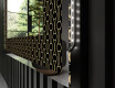 Dekorations spejl med LED - Nordic Charm #3