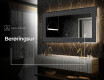 Dekorations spejl med LED - Modern Masterpiece #6