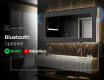 Dekorations spejl med LED - Modern Masterpiece #7
