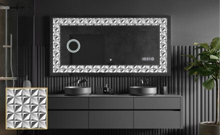 Dekorations spejl med LED - Pearlous Dance