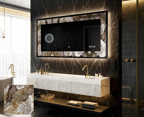 Dekorations spejl med LED - Desert Wonders