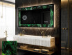 Dekorations spejl med LED - Malachite Magic