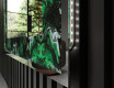 Dekorations spejl med LED - Malachite Magic #3