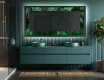 Dekorations spejl med LED - Malachite Magic #5