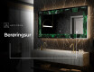 Dekorations spejl med LED - Malachite Magic #8