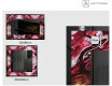 Dekorations spejl med LED - Ruby Rhythms #2