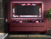 Dekorations spejl med LED - Ruby Rhythms #5