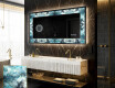 Dekorations spejl med LED - Sapphire Reflections