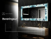 Dekorations spejl med LED - Sapphire Reflections #8
