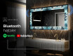 Dekorations spejl med LED - Sapphire Reflections #6