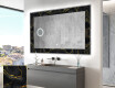 Dekorations spejl med LED - Golden Veins