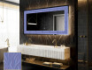 Dekorations spejl med LED - Colorful Ruffles