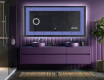 Dekorations spejl med LED - Colorful Ruffles #5