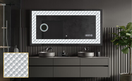 Dekorations spejl med LED - Inspiring Lines