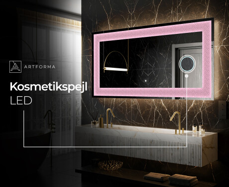 Dekorations spejl med LED - Experimental Compositions #6