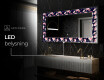 Dekorations spejl med LED - Floral Layouts #7